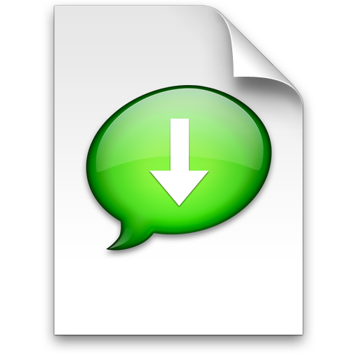 iChat Green Transfer Icon 512x512 png